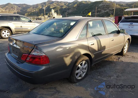 2004 Toyota Avalon Xl/Xls z USA, uszkodzony, nr VIN 4T1BF28B74U358862